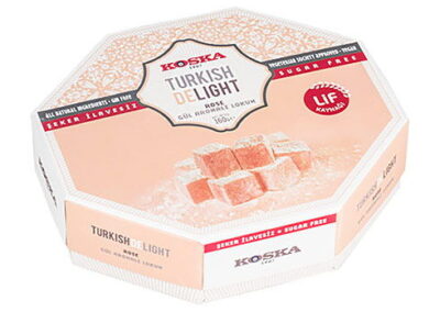 160 g Sugar Free Rose Flavored Turkish Delight