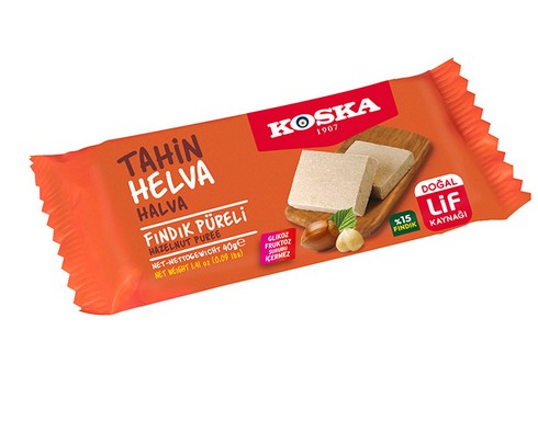 40g Halva with Hazelnut Puree