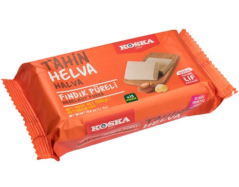 500 g Halva with Hazelnut Puree