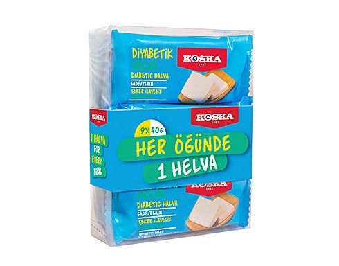 40 g x 9 No sugar added / Plain Halva